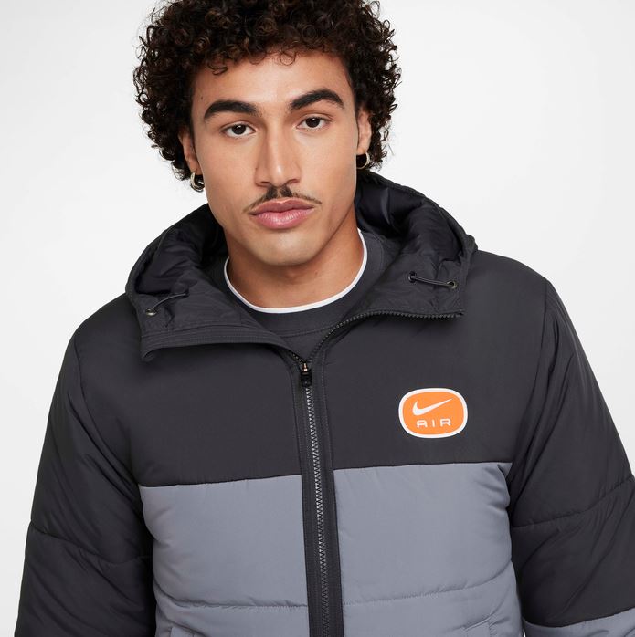 Яке Nike Air Men's Synthetic-Fill Therma-FIT Jacket Anthracite/Cool Grey - Image 4