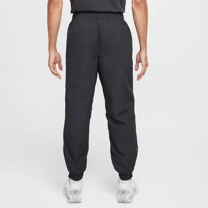 Мъжки екип Nike Air Men's Woven Tracksuit Anthracite/Safety Orange - Image 9