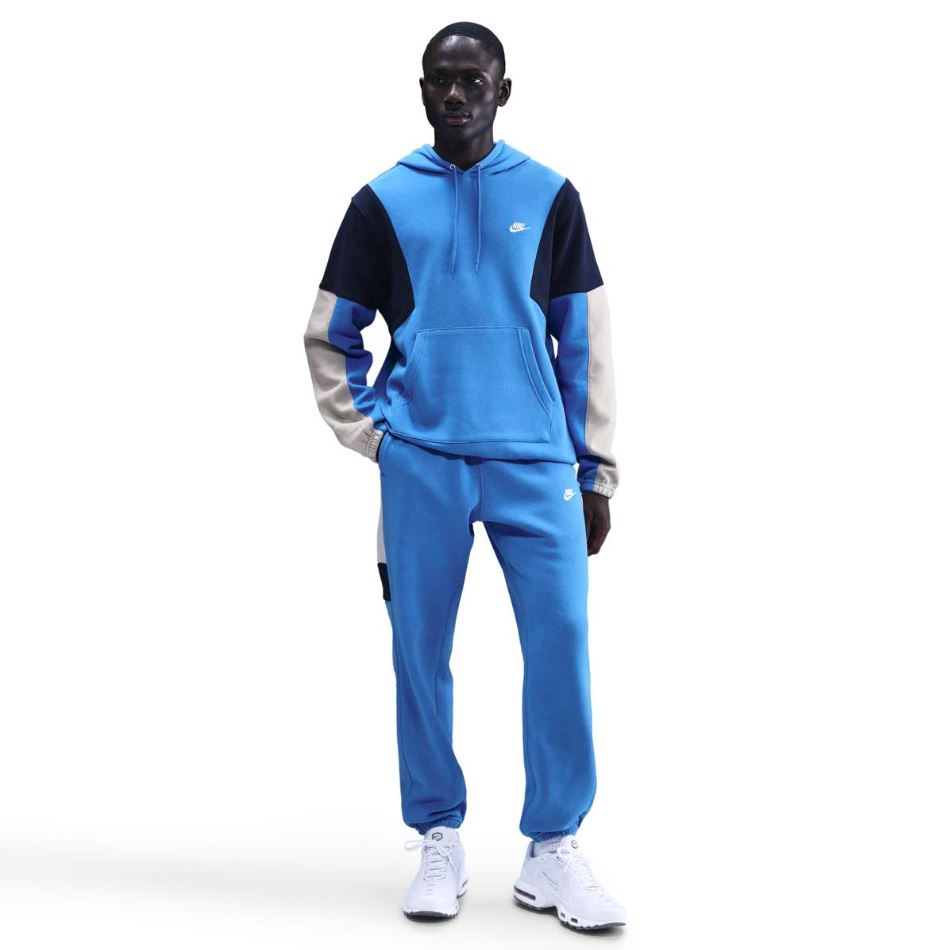 Мъжки екип Nike Club Fleece Men's Tracksuit Photo blue/College grey