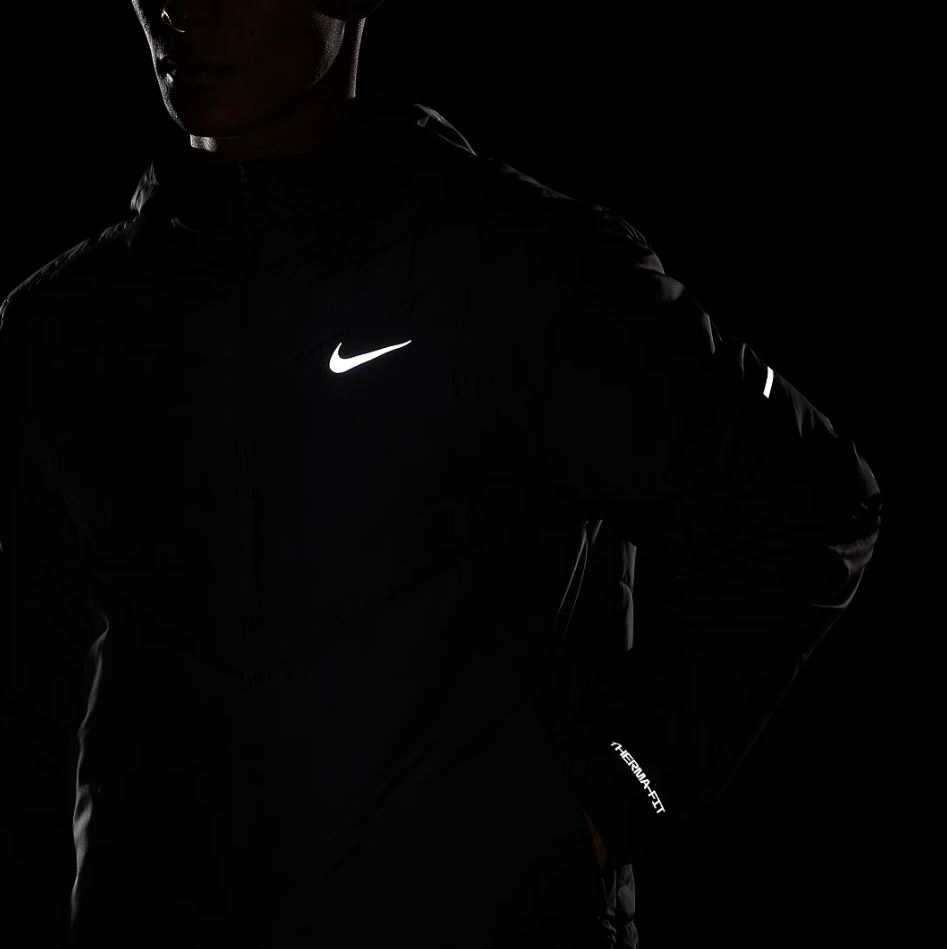 Яке Nike Therma-FIT Repel Men's Synthetic-Fill Running Jacket Black - Image 4