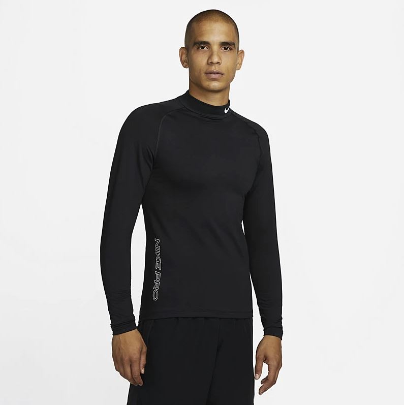 Блуза Nike Pro Warm Dri-FIT Men's Tight-Fit Black