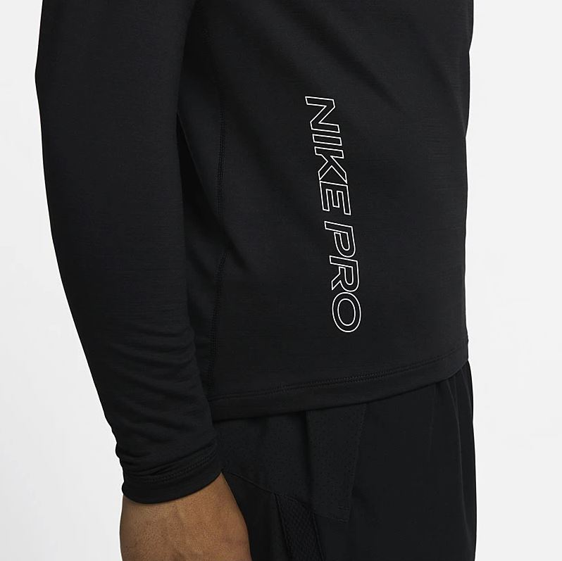 Блуза Nike Pro Warm Dri-FIT Men's Tight-Fit Black - Image 4
