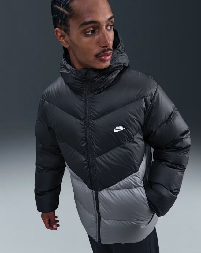 Яке Nike Windrunner Therma-Fit Down Jacket Anthracite/Cool Grey