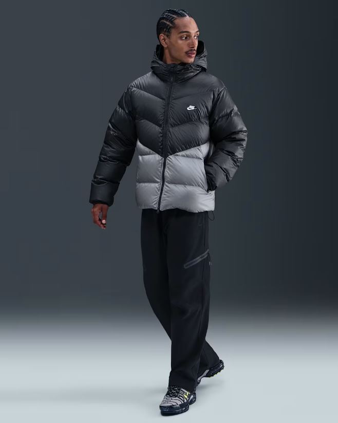 Яке Nike Windrunner Therma-Fit Down Jacket Anthracite/Cool Grey - Image 2