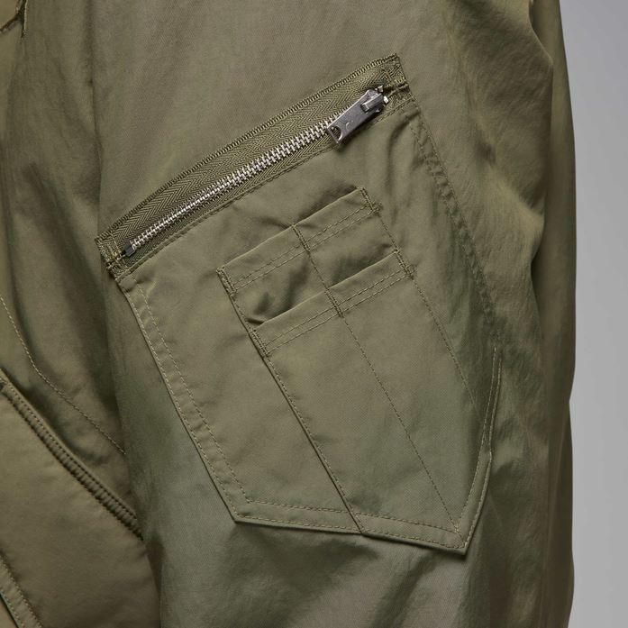 Яке Jordan Renegade Men's Bomber Jacket Medium Olive/Bucktan - Image 6
