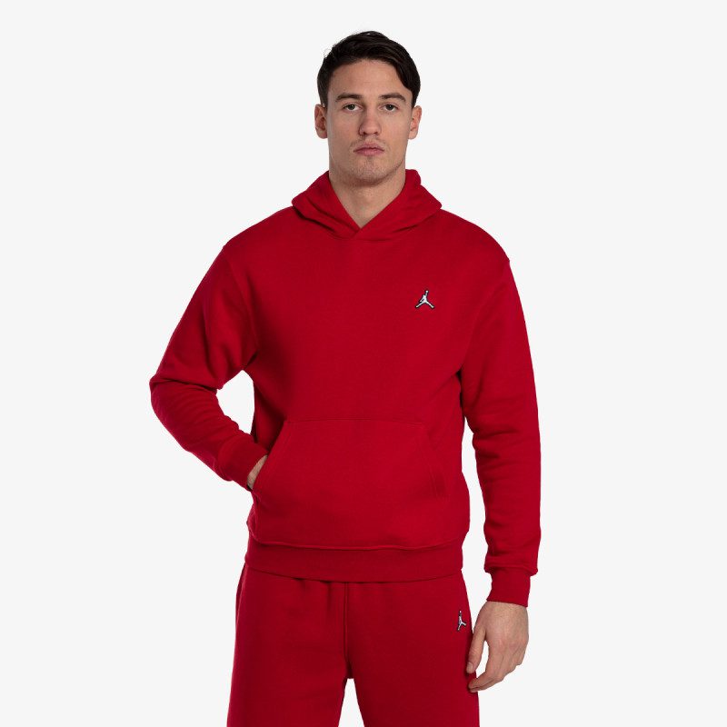 Суитшърт Nike Style Essentials+ Men's Fleece Full-Zip Hoodie Iron Grey/Light Green Spark
