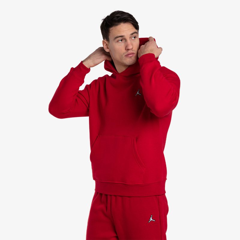 Суитшърт Nike Style Essentials+ Men's Fleece Full-Zip Hoodie Iron Grey/Light Green Spark - Image 3