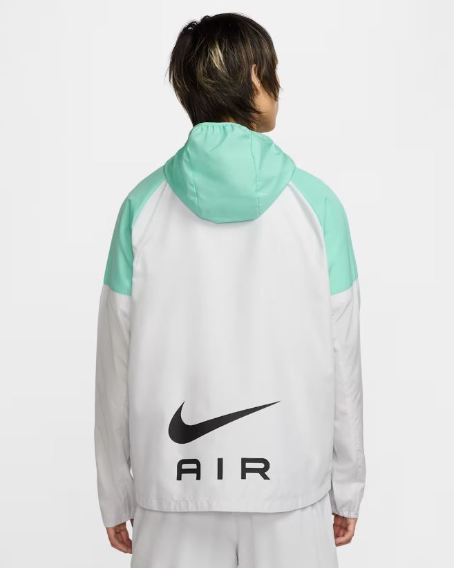 Мъжки екип Nike Swoosh Air Run Tracksuit Photon Dust/Tropical Twist - Image 4