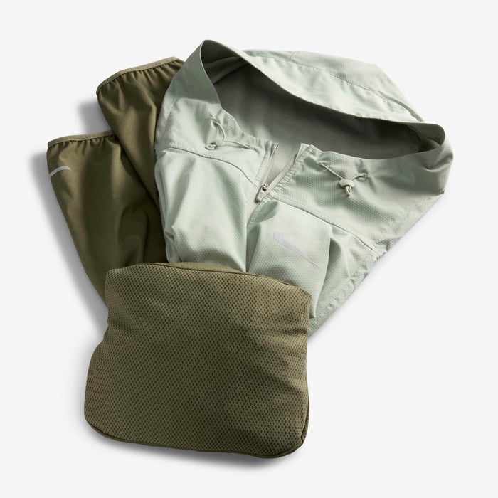 Ветровка Nike Windrunner Men's Repel Running Jacket Jade Horizon/Medium Olive - Image 7