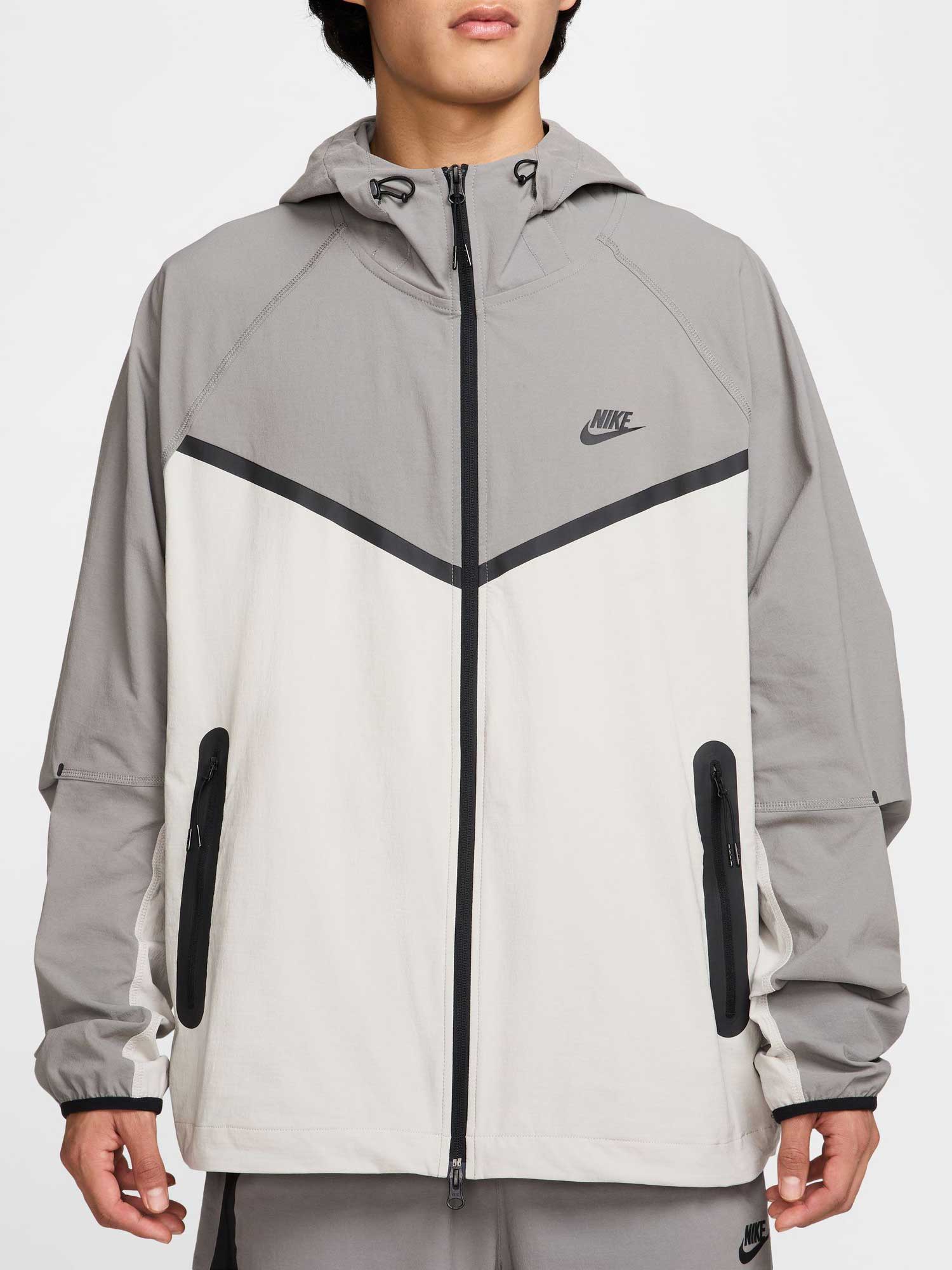Горнище Nike Tech Men's Woven Light Iron Ore/Flat Pewter - Image 3