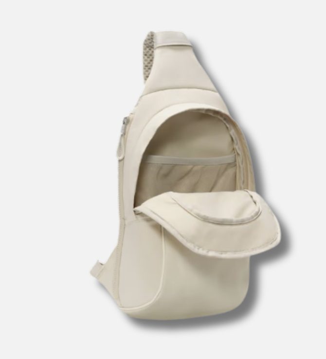 Чанта Nike Sportswear Essentials Sling Bag (8L) Light Bone/Sail - Image 3