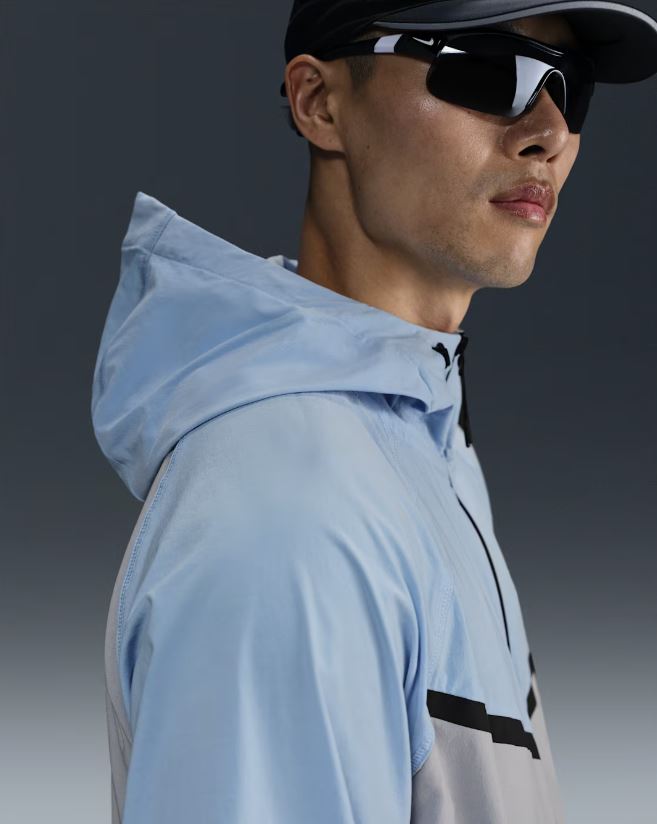 Горнище Nike Tech Men's Woven Wolf Grey/Psychic Blue - Image 3