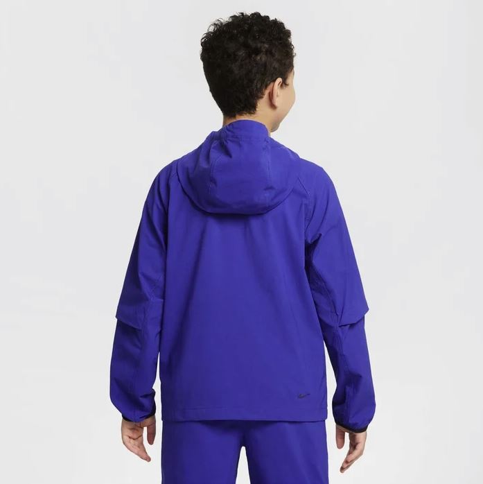 Детски екип Nike Tech Woven Tracksuit Deep Night - Image 4
