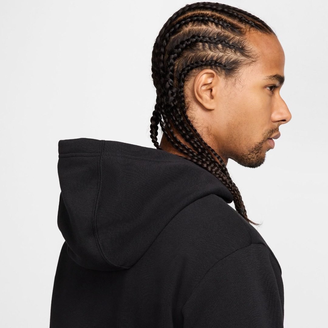 Мъжки екип Nike Air Fleece Tracksuit Black/Gold - Image 7