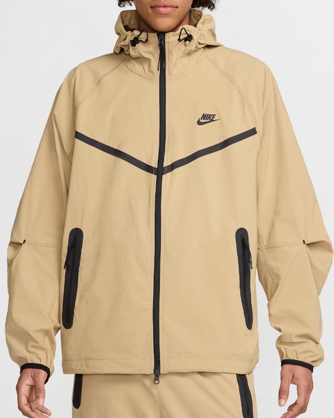 Мъжки екип Nike Tech Woven Tracksuit Parachute Beige - Image 7