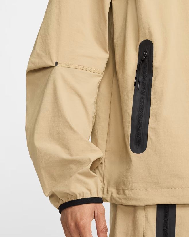 Мъжки екип Nike Tech Woven Tracksuit Parachute Beige - Image 10
