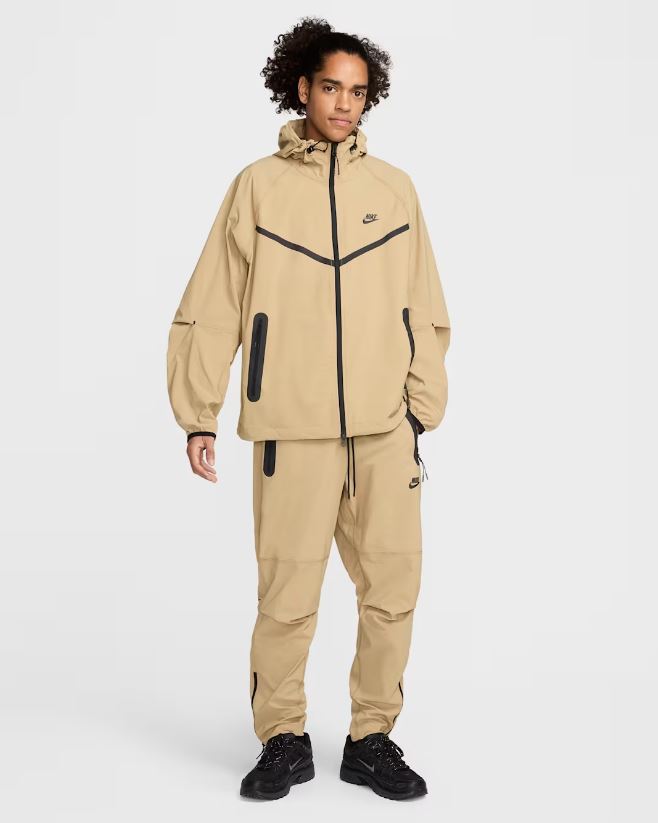 Мъжки екип Nike Tech Woven Tracksuit Parachute Beige