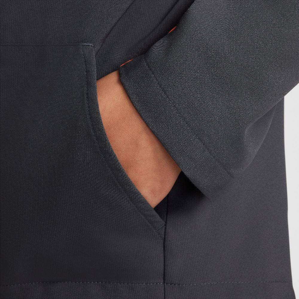 Детска ветровка Nike Air Run Waterproof Jacket Anthracite/Orange - Image 5