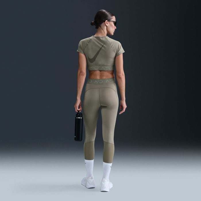 Клин Nike Pro Mid-Rise 7/8 Graphic Leggings - Image 3