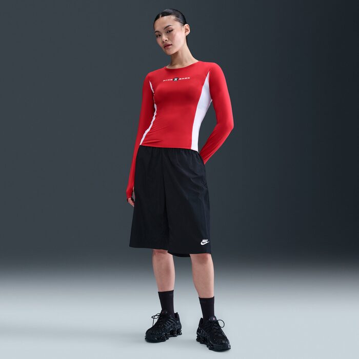 Дамска блуза Nike Sportswear Shox Long-Sleeve Top - Image 3