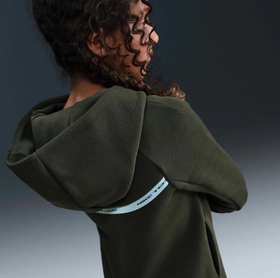 Детски Екип Nike Sportswear Tech Fleece Reflective Design Sequoia - Image 6