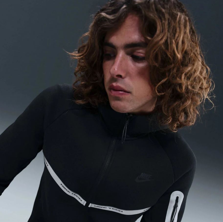 Суитшърт Nike Tech Fleece Windrunner Full-Zip Hoodie - Image 3