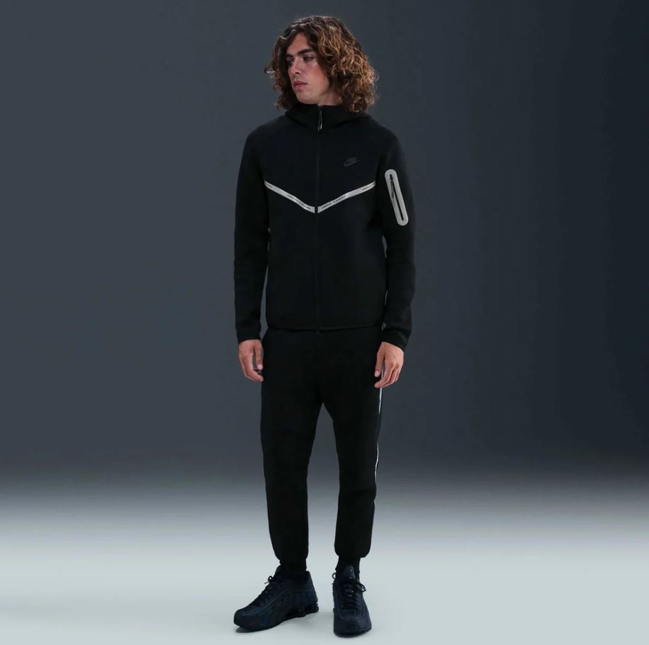 Суитшърт Nike Tech Fleece Windrunner Full-Zip Hoodie - Image 4