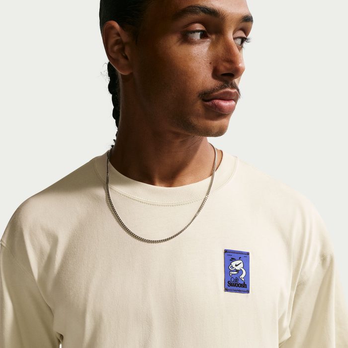 Тениска Nike Sportswear T-Shirt Light Khaki - Image 3
