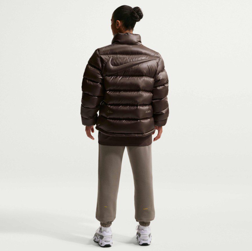 Мъжки панталон Nike X NOCTA Fleece CS Bottoms Olive Grey - Image 6