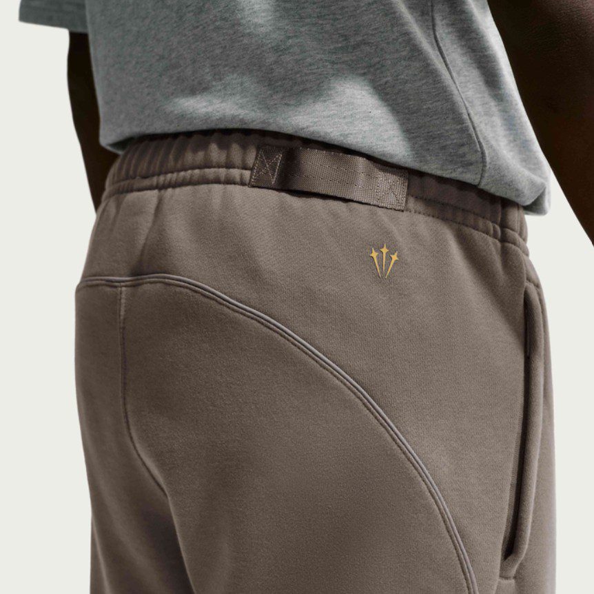 Мъжки панталон Nike X NOCTA Fleece CS Bottoms Olive Grey - Image 7
