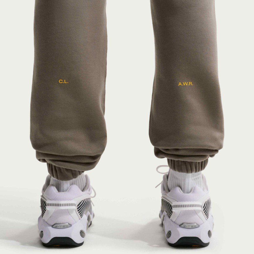 Мъжки панталон Nike X NOCTA Fleece CS Bottoms Olive Grey - Image 8