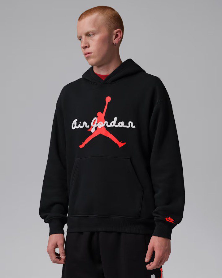 Суитшърт Nike Jordan Brooklyn Fleece Hoodie Infrared 23