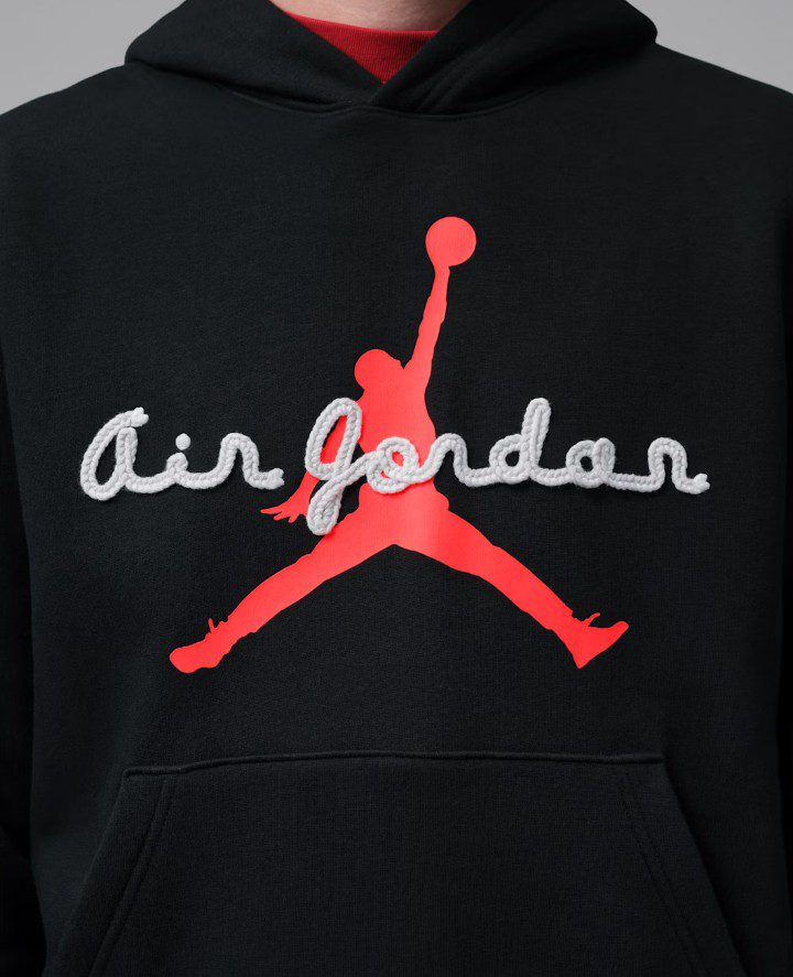 Суитшърт Nike Jordan Brooklyn Fleece Hoodie Infrared 23 - Image 4