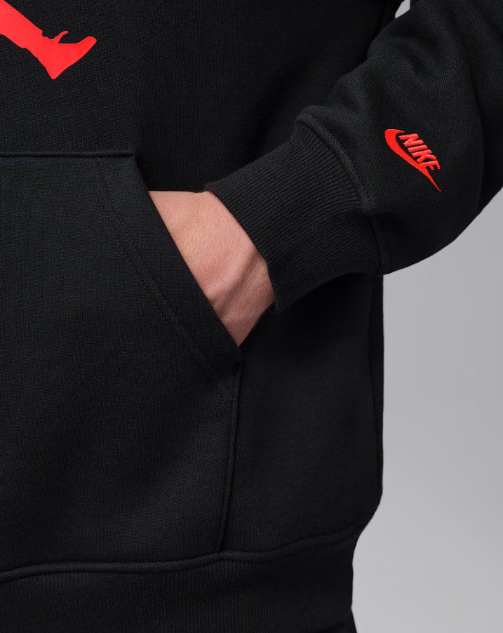 Суитшърт Nike Jordan Brooklyn Fleece Hoodie Infrared 23 - Image 5