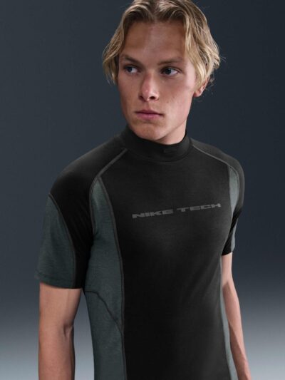 Тениска Nike Tech Dri-FIT Short-Sleeve Anthracite