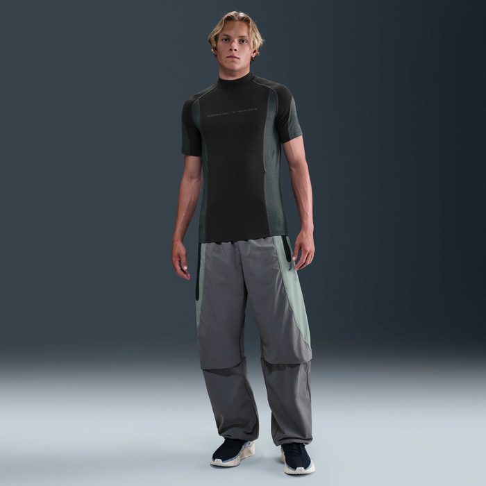 Тениска Nike Tech Dri-FIT Short-Sleeve Anthracite - Image 3