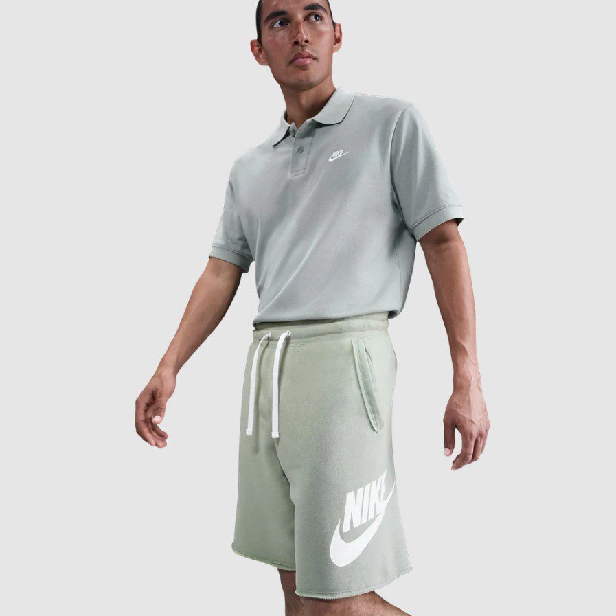 Къси панталони Nike Men’s Alumni French Terry Shorts Jade Horizon - Image 2