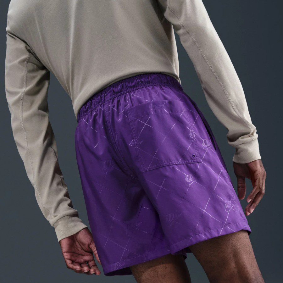 Къси панталони Nike Club Woven Flow Purple Shorts - Image 2
