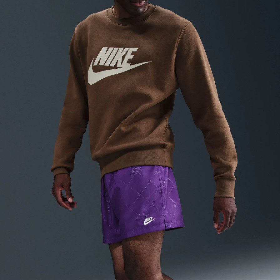 Къси панталони Nike Club Woven Flow Purple Shorts - Image 3