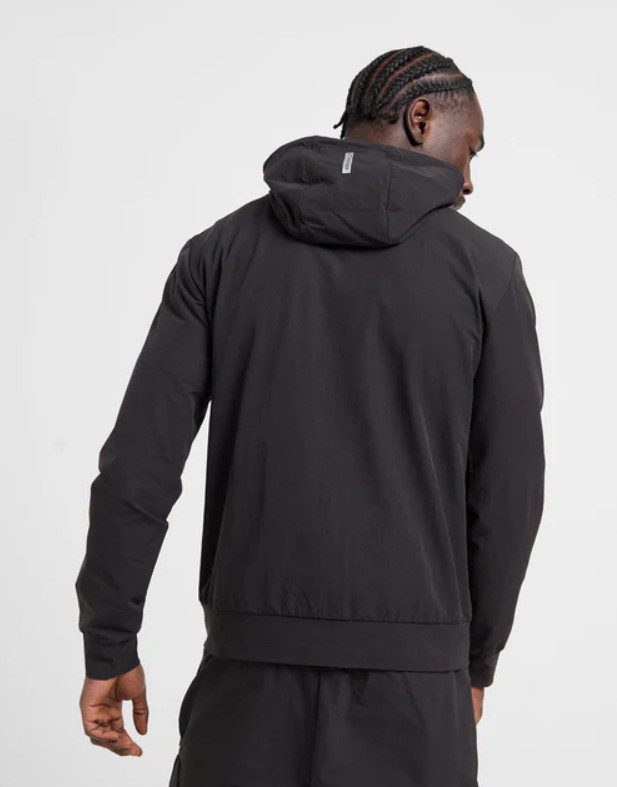 Горнище EA7 Emporio Armani Woven Tech Full Zip Hoodie - Image 3