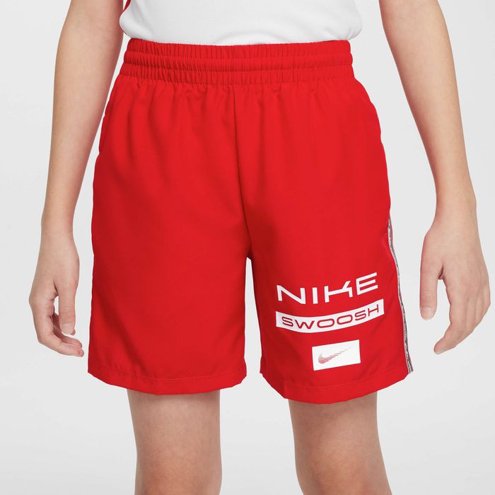 Детски къси панталони Nike Multi Dri-Fit Woven Shorts University Red