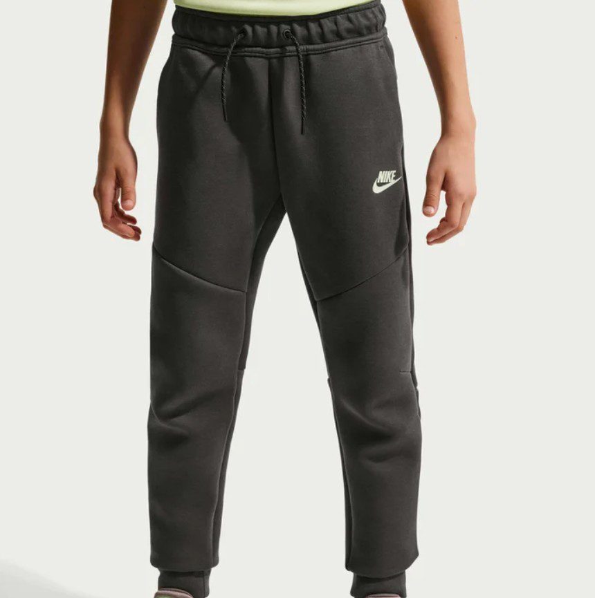 Детски Екип Nike Sportswear Tech Fleece Pencil Point/Anthracite - Image 7