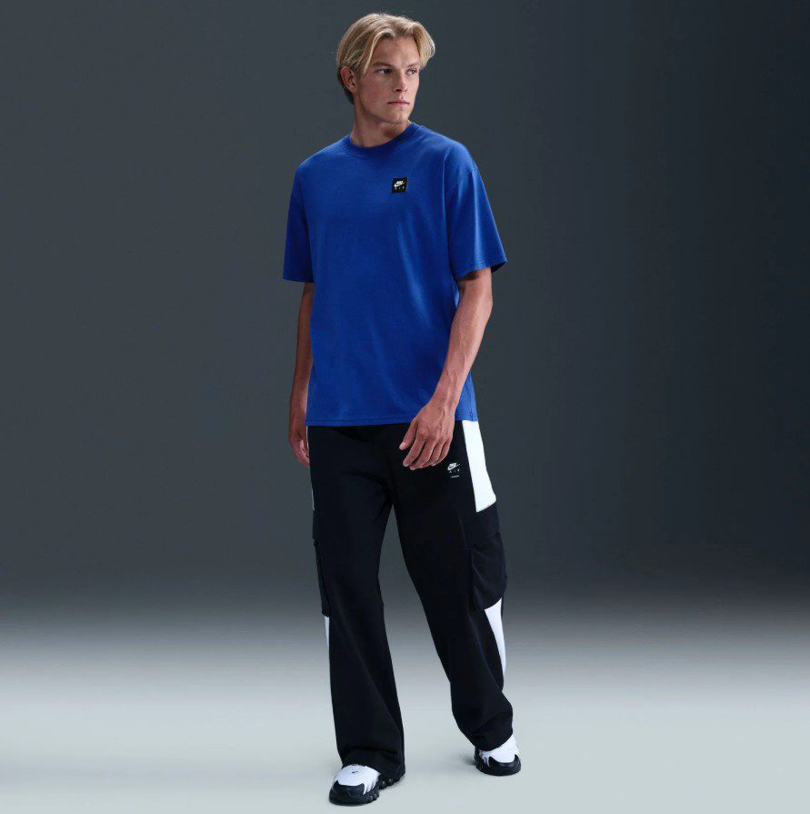 Тениска Nike Air Max90 T-Shirt Blue - Image 5