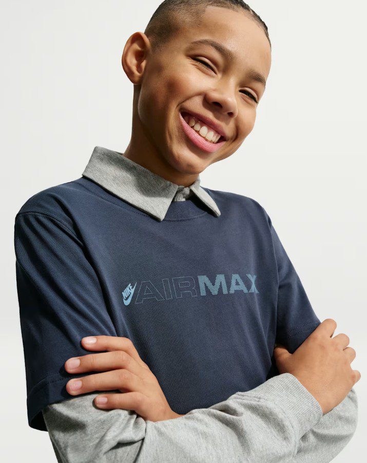 Детска Tениска Nike Sportswear Air Max T-Shirt - Image 3