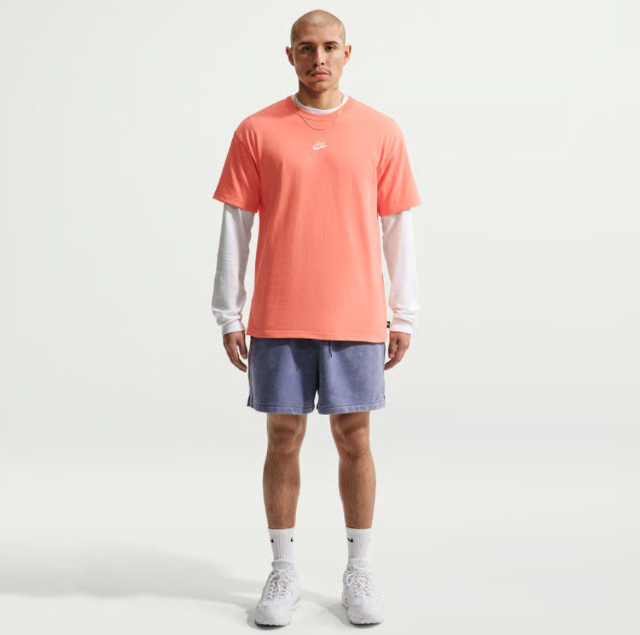 Къси панталони Nike Club Fleece Shorts Diffused Blue - Image 3