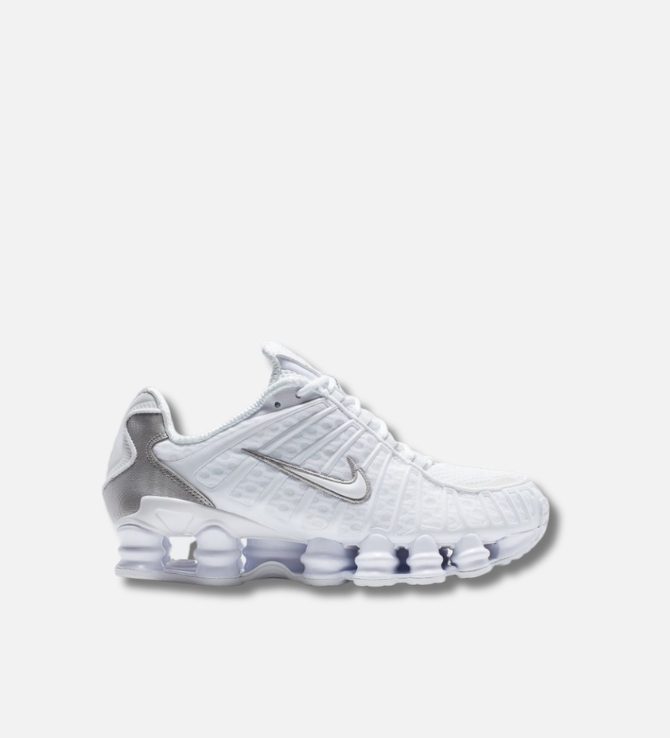 Обувки Nike Shox TL White/Metallic Silver - Image 3