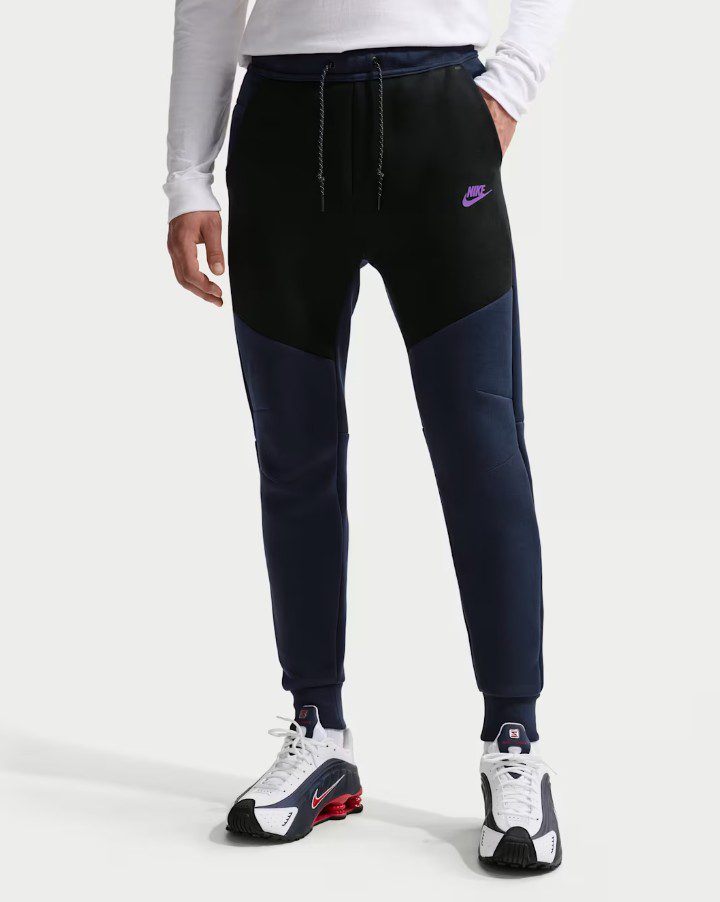 Мъжки панталон Nike Tech Fleece Joggers Obsidian/Black
