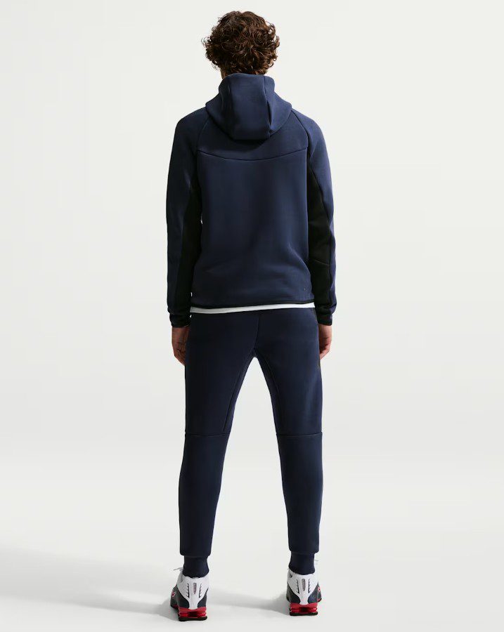 Мъжки панталон Nike Tech Fleece Joggers Obsidian/Black - Image 4