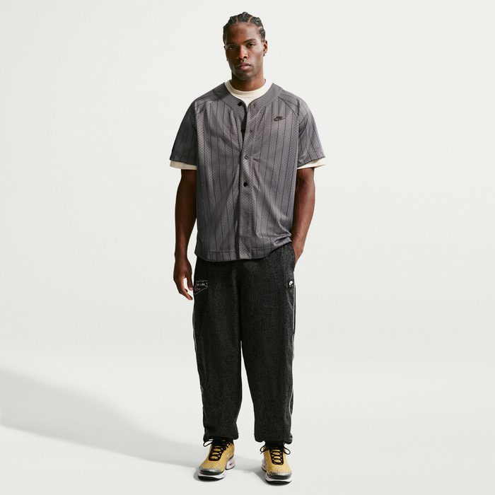 Мъжки панталон Nike Air Woven Pants Obsidian - Image 2