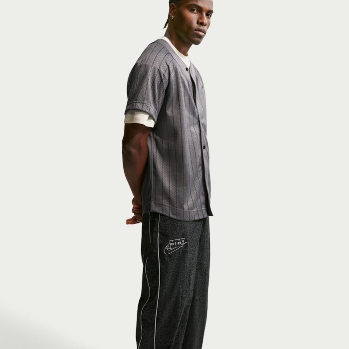 Мъжки панталон Nike Air Woven Pants Obsidian - Image 5